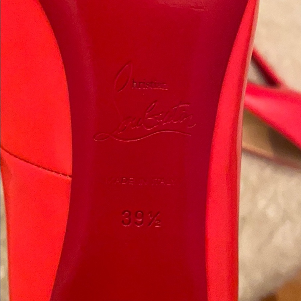Louboutin Pigalle 120 Fluo Chic Pumps - Picture 5 of 8
